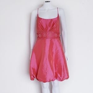 WOMEN'S PINK BEADED DRESS | NEW